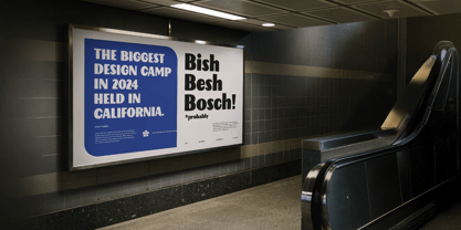 Night Shift Font Poster 5