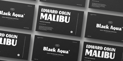 Night Shift Font Poster 7