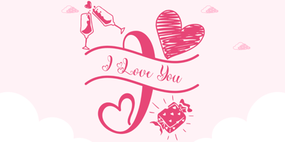 Valentine Delion Font Poster 4