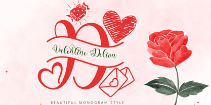 Valentine Delion Font Poster 1