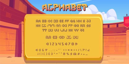 Greesocia Font Poster 2