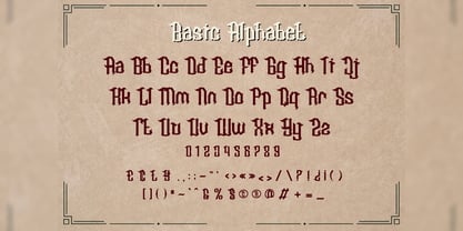 Raveinus Clawny Font Poster 2