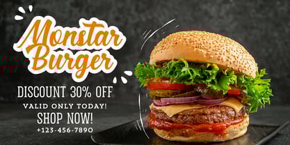 Kintagina Font Poster 7