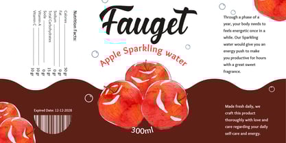 Kintagina Font Poster 9