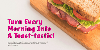 Buzby Buzz Font Poster 4