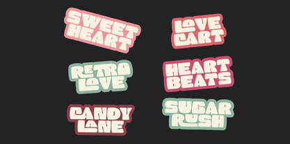 Sugar Spree Font Poster 4