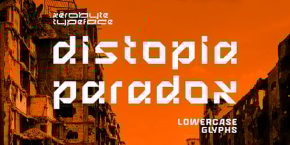 Xeno Byte Font Poster 5