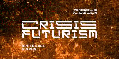 Xeno Byte Font Poster 6