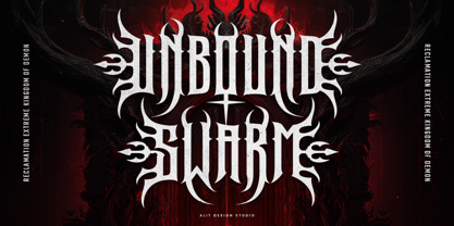 Darkson Font Poster 4