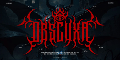 Darkson Font Poster 11