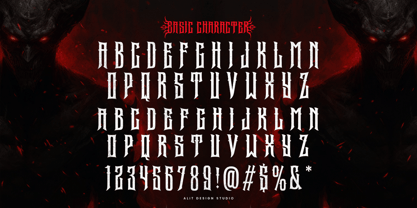 Darkson Font Poster 6