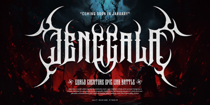 Darkson Font Poster 5