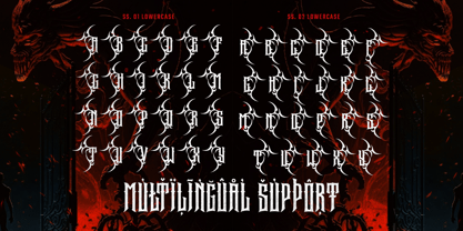 Darkson Font Poster 14