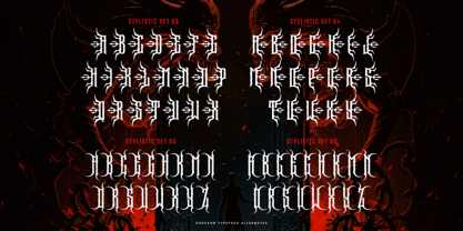 Darkson Font Poster 10