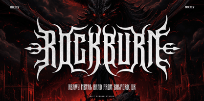 Darkson Font Poster 9