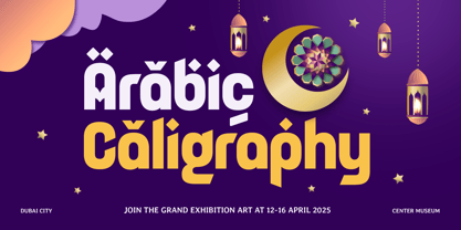 Barca Ramadan Font Poster 5