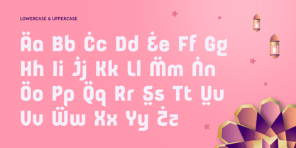 Barca Ramadan Font Poster 10