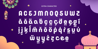 Barca Ramadan Font Poster 9
