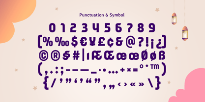 Barca Ramadan Font Poster 11