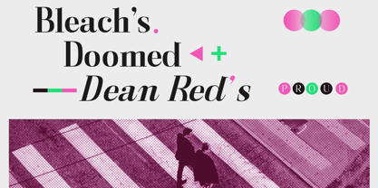 Gathena Serif Font Poster 3