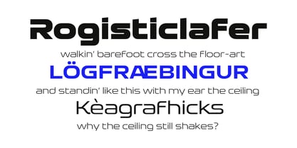 Fordek Font Poster 3