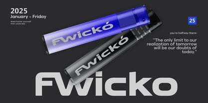 Fordek Font Poster 2