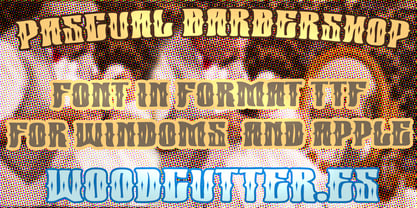 Pascual Barbershop Font Poster 5