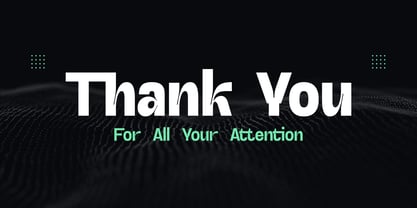 Ghyrome Font Poster 9