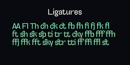 Ghyrome Font Poster 8