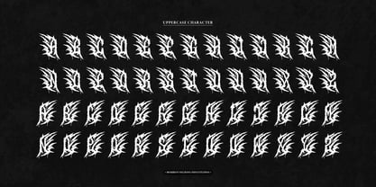 Morbion Necross Font Poster 11