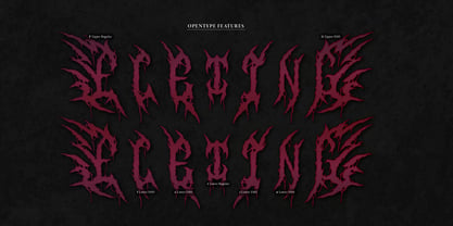 Morbion Necross Font Poster 10
