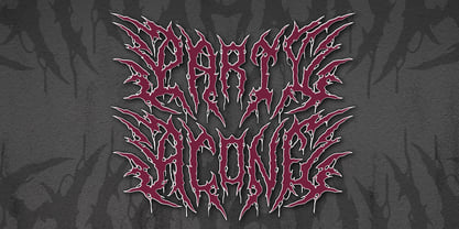 Morbion Necross Font Poster 6