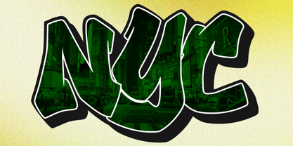 Grafstroke Font Poster 7