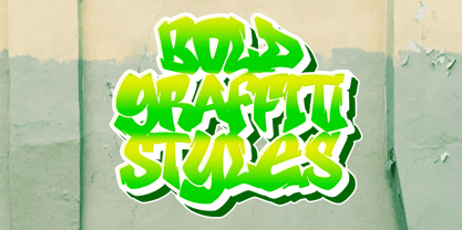 Grafstroke Font Poster 4