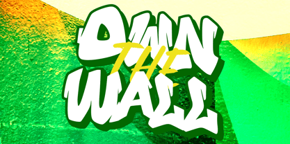 Grafstroke Font Poster 2