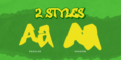 Grafstroke Font Poster 8
