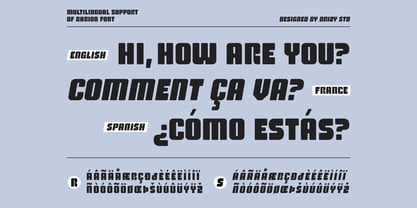 Barion Font Poster 6