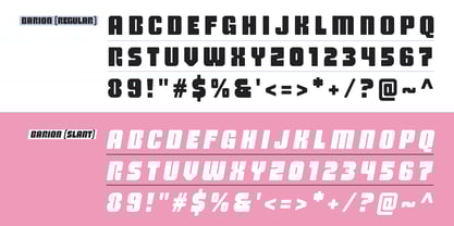 Barion Font Poster 4