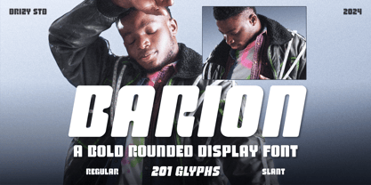Barion Font Poster 1