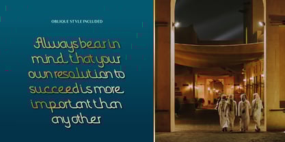 Alijaber Font Poster 6