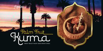 Alijaber Font Poster 2