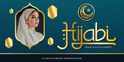 Alijaber Font Poster 4