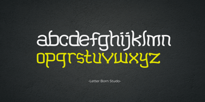 Gemericik Font Poster 5