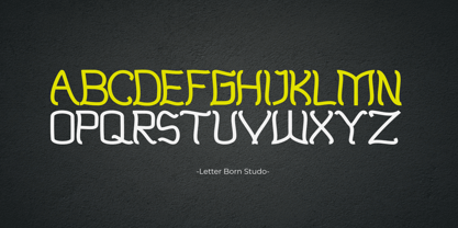 Gemericik Font Poster 3