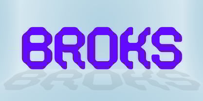 Broks Font Poster 1