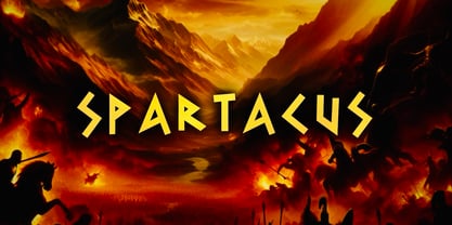 Tartarus Font Poster 2