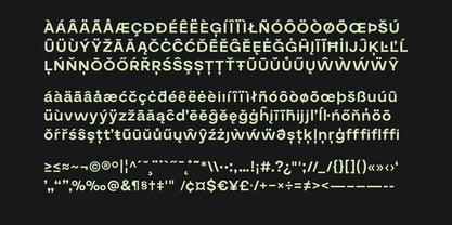 Buvera Font Poster 10