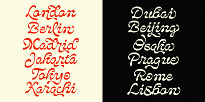 Nivillia Font Poster 5