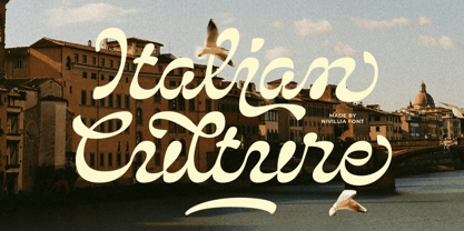 Nivillia Font Poster 9