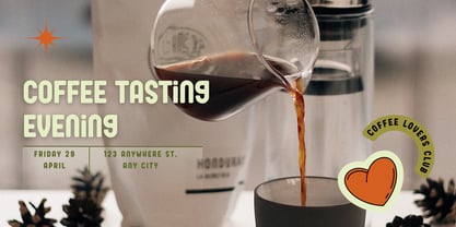 Fox Kevin Font Poster 3